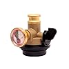GASSAFE INDIA LTD. Original Gas Cylinder Safety Device | Gas Leakage Detector | Gas Safe Device | 30% Gas Savings | 3-Year Warranty | Brass | 8 x 8 x 8 Centimeters Brand: GASSAFE INDIA LTD.