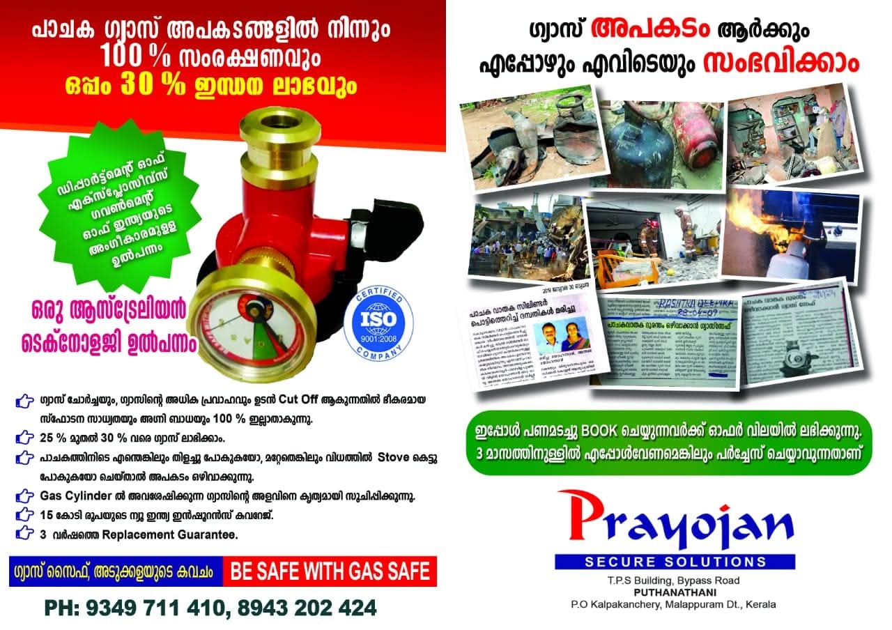 GASSAFE INDIA LTD. Original Gas Cylinder Safety Device | Gas Leakage Detector | Gas Safe Device | 30% Gas Savings | 3-Year Warranty | Brass | 8 x 8 x 8 Centimeters Brand: GASSAFE INDIA LTD.