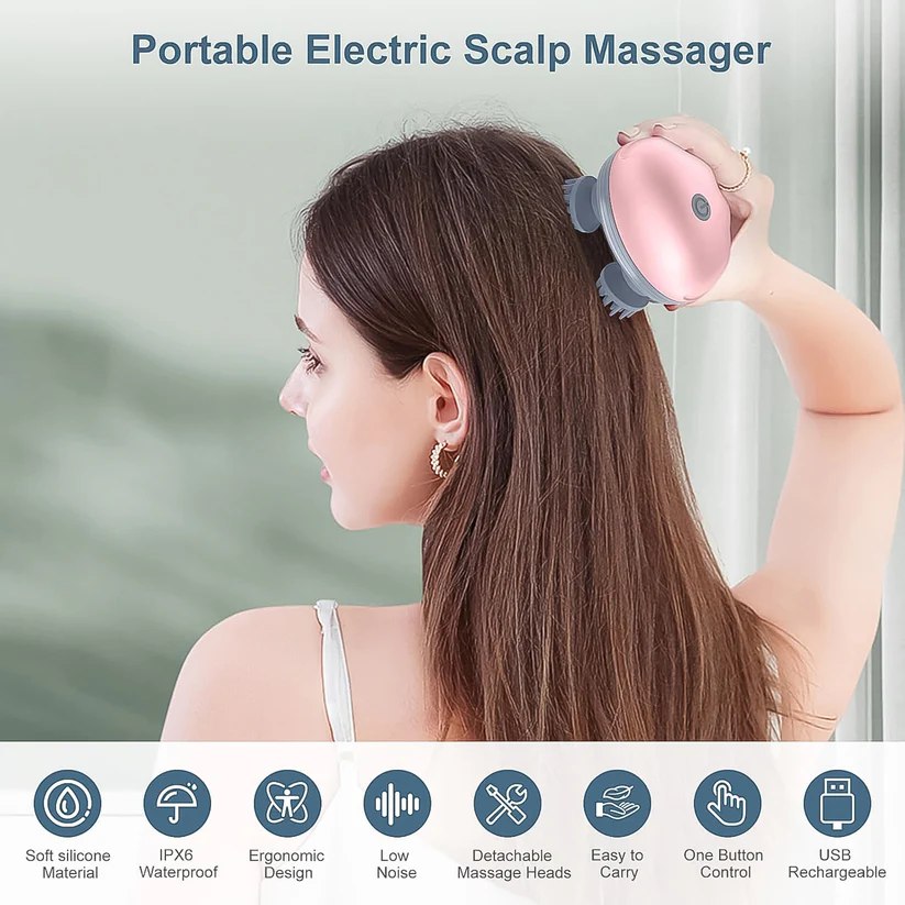 Electric Head,Scalp Massager
