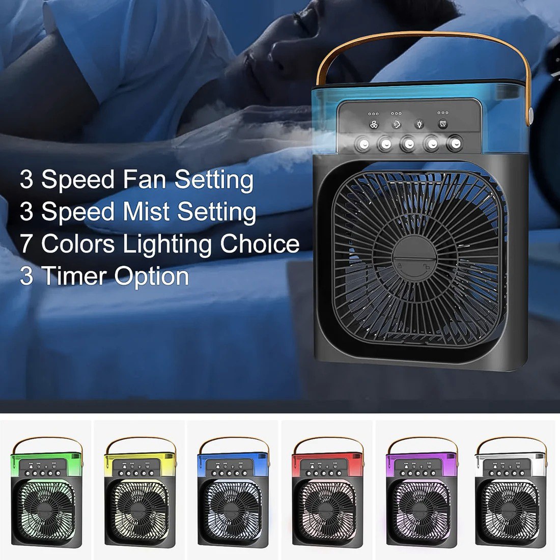Portable AC Mini Cooler Fan: Mini Evaporative Air Cooler