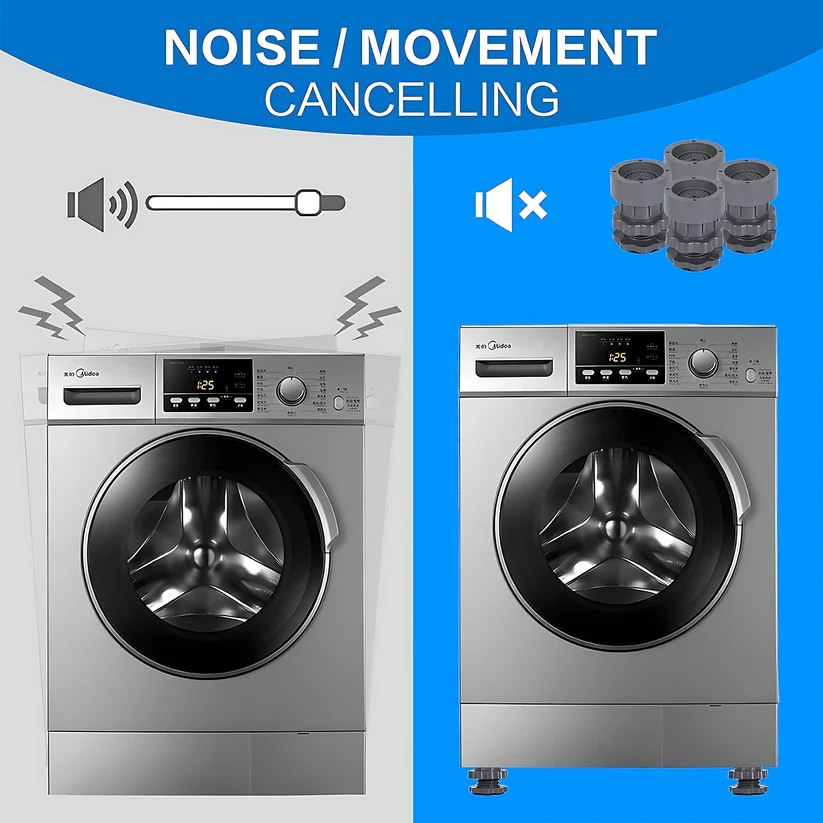 INNOHOME Washing Machine Anti-Vibration Pads,