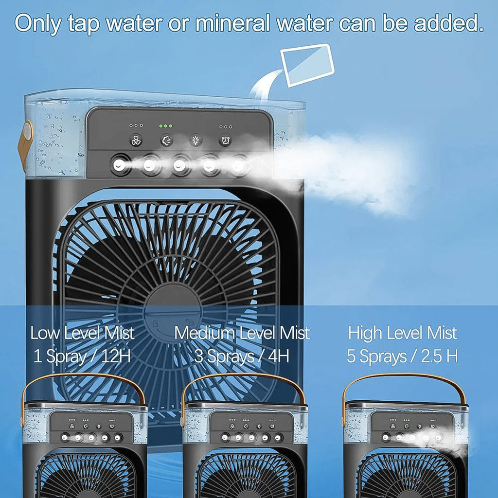 Portable AC Mini Cooler Fan: Mini Evaporative Air Cooler