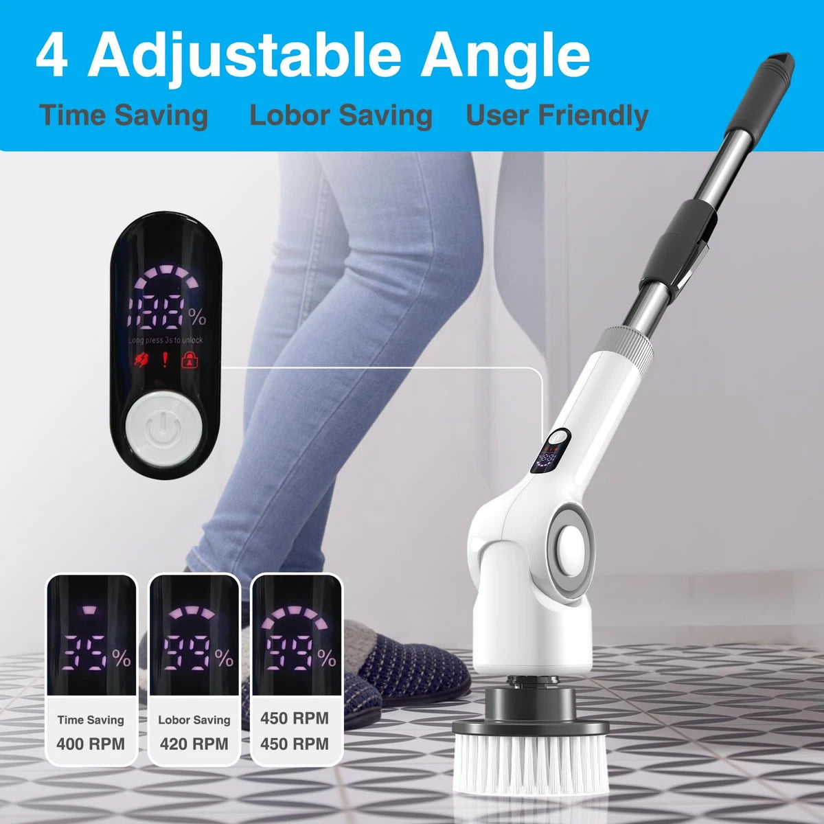 Electric Spin Scrubber